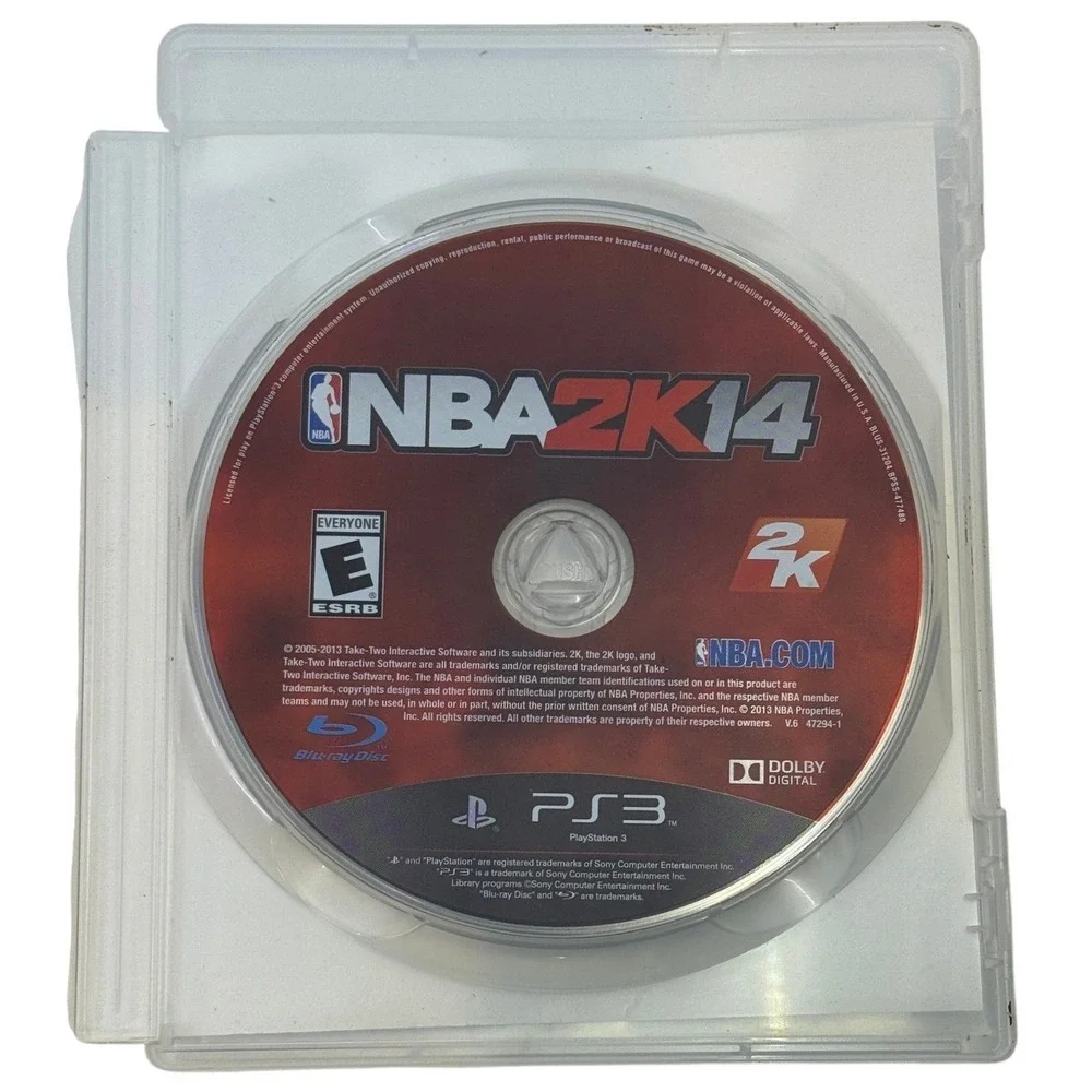 NBA 2K14 Sony PlayStation 3 PS3 Basketball Video Game LeBron James Cover CIB